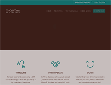 Tablet Screenshot of cafetran.com